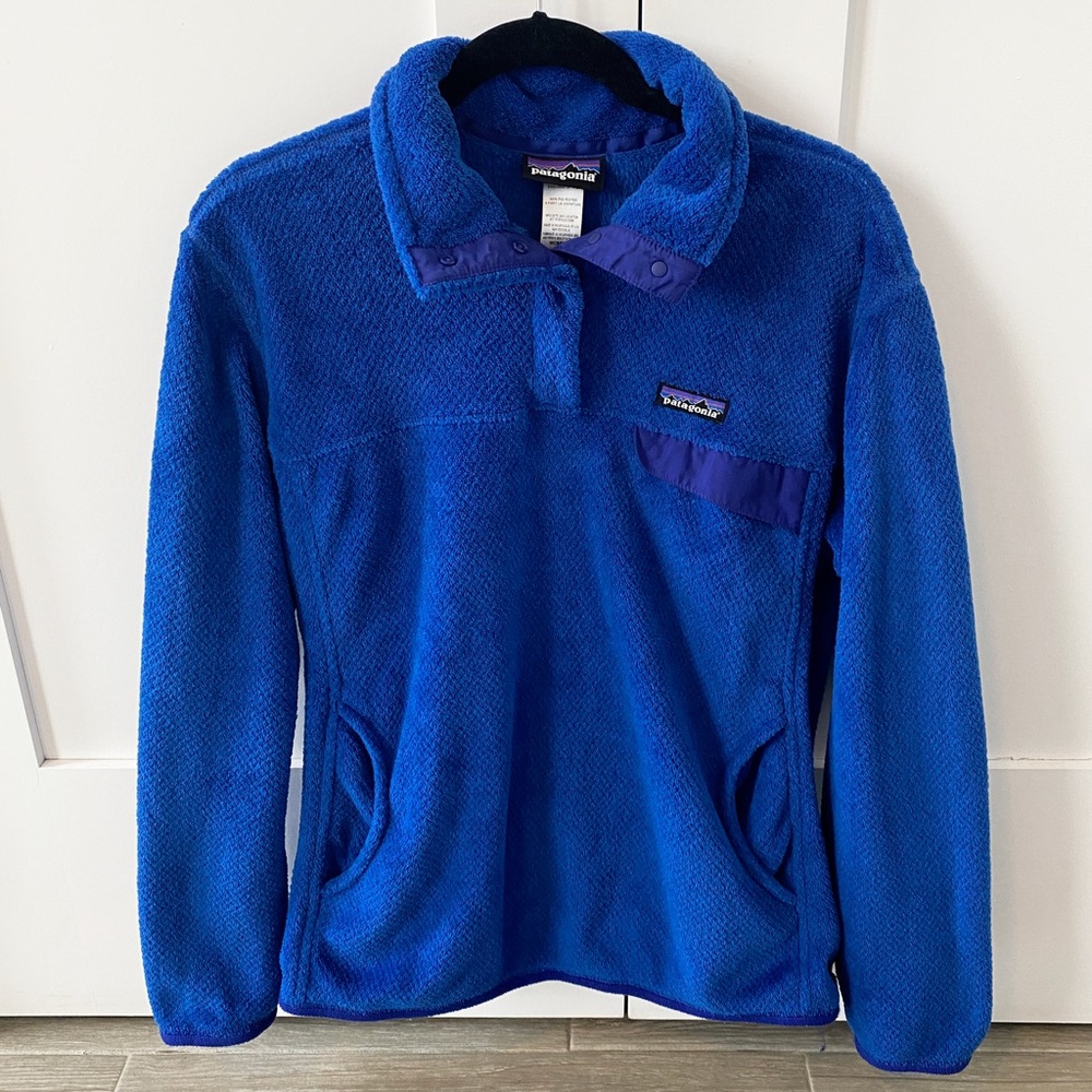 PATAGONIA Women’s Re-Tool Snap-T® Fleece Pullover Blue